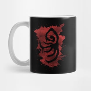 Bloodborne - Beast's Embrace Rune (Negative) Mug